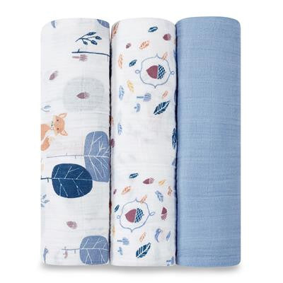 Aden and Anais Organic Swaddles Into the Woods